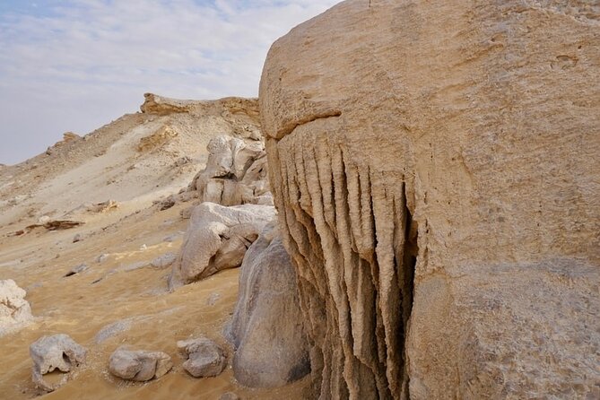 Two Days Tour To Bahariya Oasis And White Desert From Cairo - Entering White Desert National Park before sunset