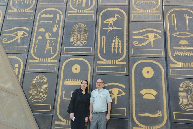 Unique Tour to The Grand Egyptian Museum and 12 main galleries - Senusret I, Ptolemaic rulers, and the Victory Columns