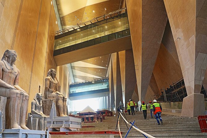 Unique Tour to The Grand Egyptian Museum and 12 main galleries - The Grand Atrium and the gift shop