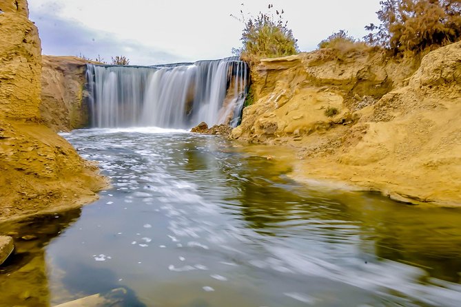 Valley of Whales and Wadi El Rayan Water Falls Day Tour from Cairo - Lake Qarun brings water to the desert