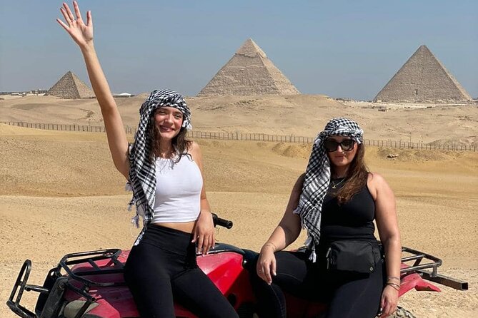 VIP Giza Pyramids,Sphinx,ATV bike,CamelRide,Shopping&DinnerCruise - Key points to know before booking