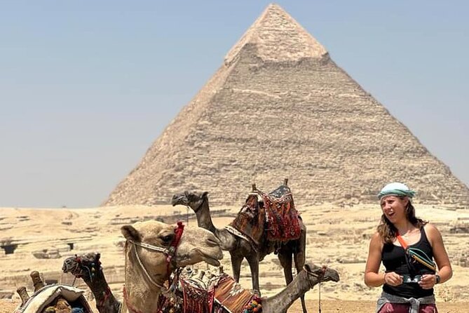 VIP Giza Pyramids, Sphinx, Lunch,Camel Ride & inside 3rd pyramid - What the four-hour Giza tour is really like