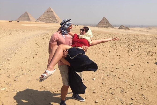 VIP Giza Pyramids, Sphinx, Lunch,Camel Ride & inside 3rd pyramid - The Sphinx and Valley Temple
