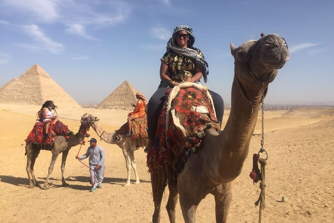 VIP Half Day Tour Giza Pyramids ,Great Sphinx and Cairo Food Tour - The Sphinx and the story behind its face