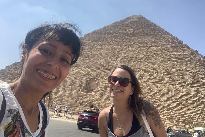 VIP Half Day Tour Giza Pyramids ,Great Sphinx and Cairo Food Tour - Camel rides, shops, and possible add-ons