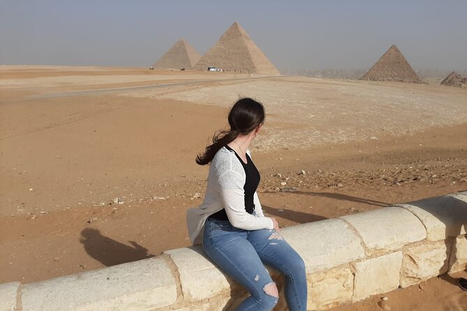 VIP Private Tour Giza Pyramids,Inside Pyramid ,Camel Ride ,lunch - Seeing the Pyramids of Giza up close