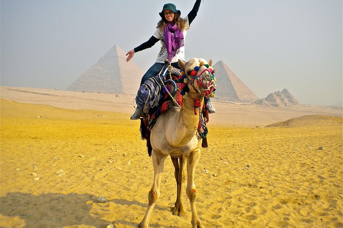VIP Private Tour Giza Pyramids Sphinx ,Camel,Inside Pyramid - A Private Start From Your Cairo Hotel