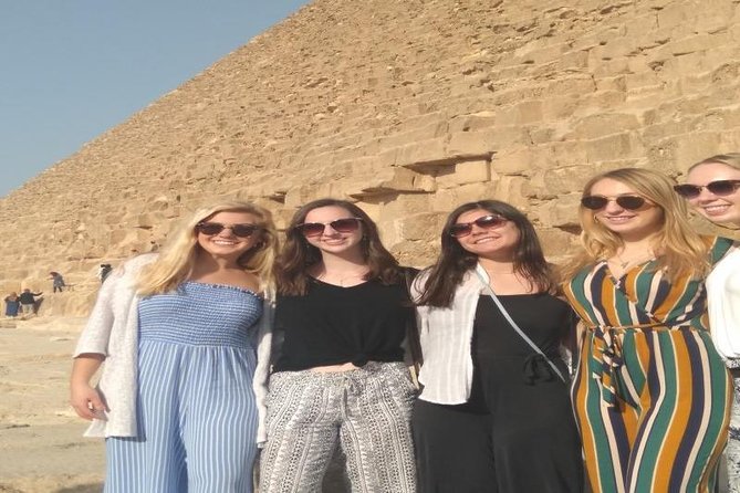 VIP Tour inside Giza Pyramids - The underground pit beneath the pyramid