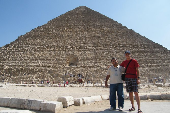 visit the pyramids of Giza + the necropolis of Saqqara + the Memphis site. - Memphis, the old capital in a compact final stop
