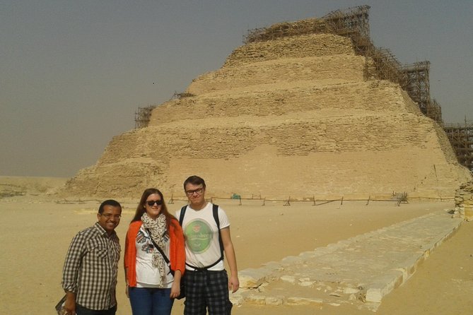visit the pyramids of Giza + the necropolis of Saqqara + the Memphis site. - Why a private guide changes the day