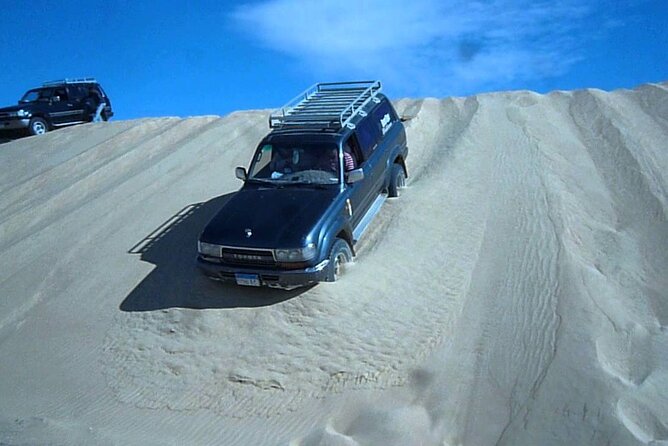 White and Black Desert in Egypt 2 days 1 Night unforgettable Trip - White Desert National Park at sunset