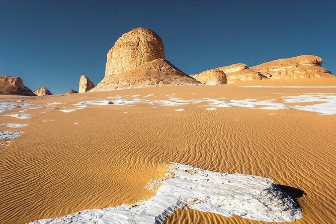 White & Black desert camping tour 2 Days 1 night From Cairo - Dinner, tents, and a night without city noise