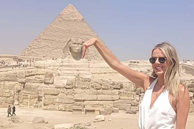 Your VIP Giza Tour: Pyramids, Camels & Authentic Egyptian food - Koshari lunch and a local coffee stop