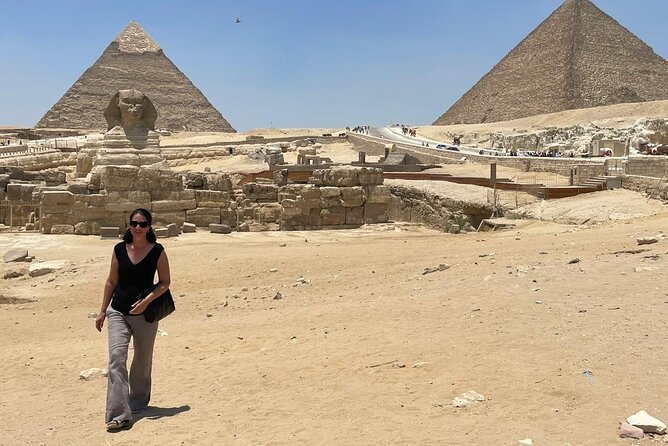 Your VIP Giza Tour: Pyramids, Camels & Authentic Egyptian food - Pickup, security, and the ride into Giza